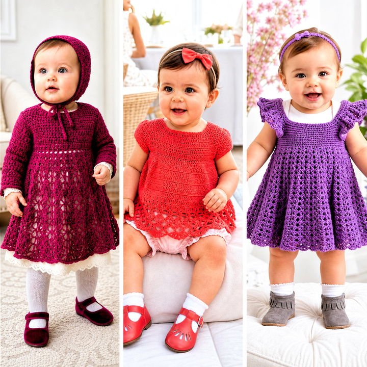 15 Gorgeous Crochet Blessing Dress Outfit Ideas