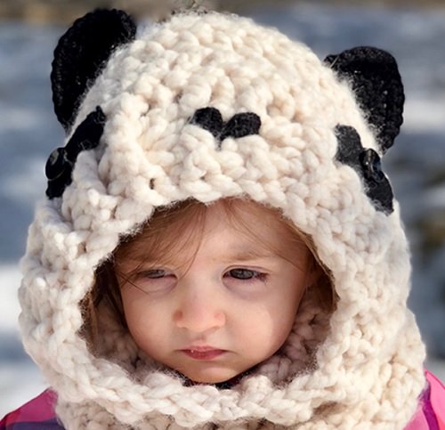 4. Hooded Panda Cowl
