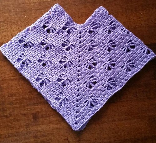 4. DIY Crochet Butterfly Poncho