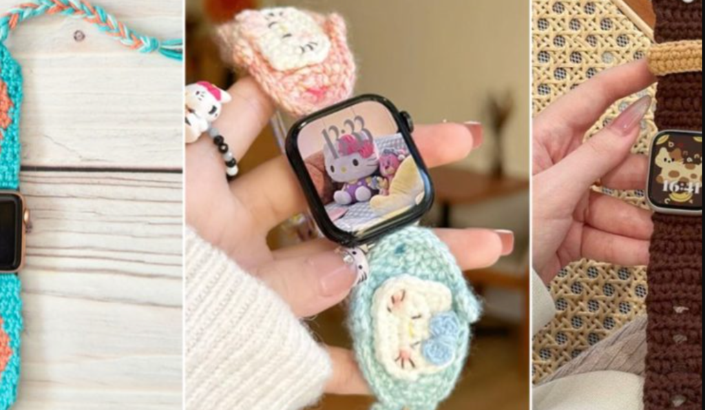 7 Crochet iWatch Strap Free Patterns