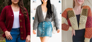12 Crochet Cardigan Free Patterns