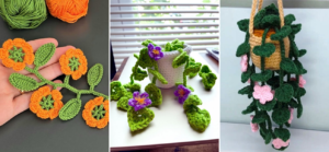 12 Free Crochet Flowering Vine Patterns for Beginners